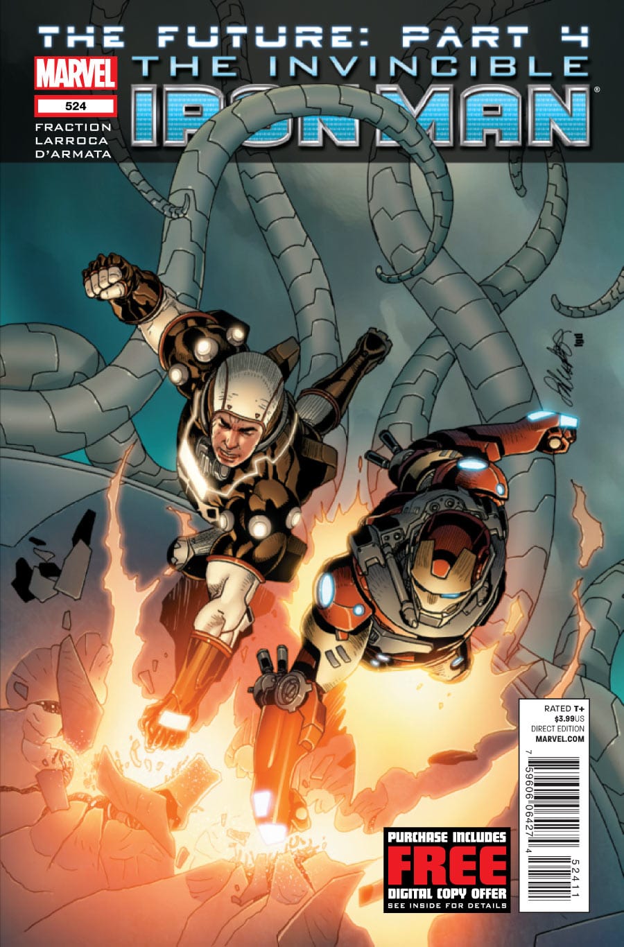 Marvel COMIC BOOK Invincible Iron Man #524 (VF/NM)