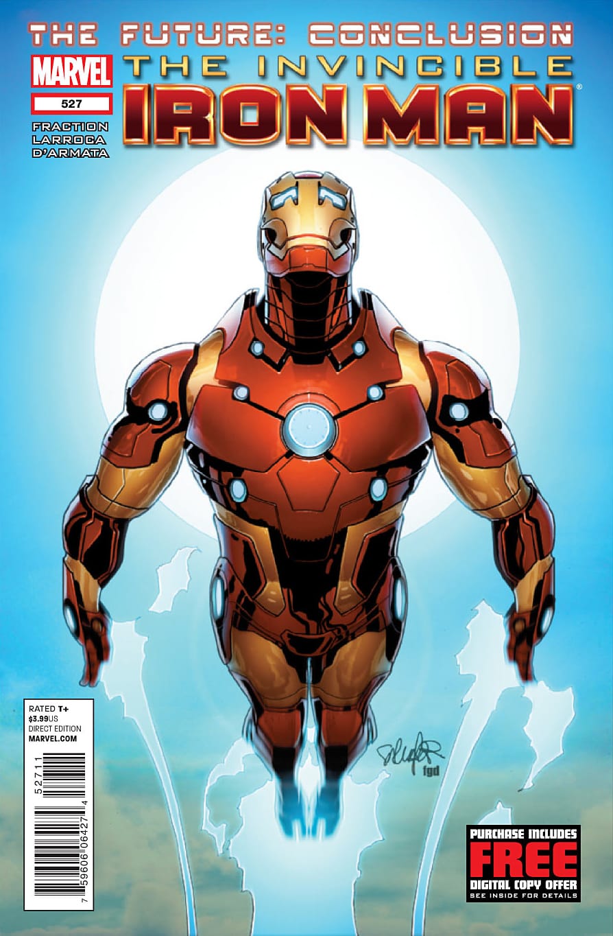Marvel COMIC BOOK Invincible Iron Man #527 (VF/NM)