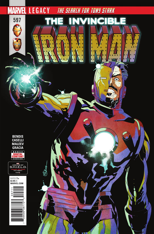 Marvel COMIC BOOK Invincible Iron Man #597 (VF/NM)