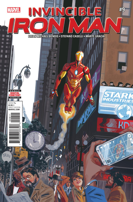 Marvel COMIC BOOK Invincible Iron Man #9 - CVR A (VF)