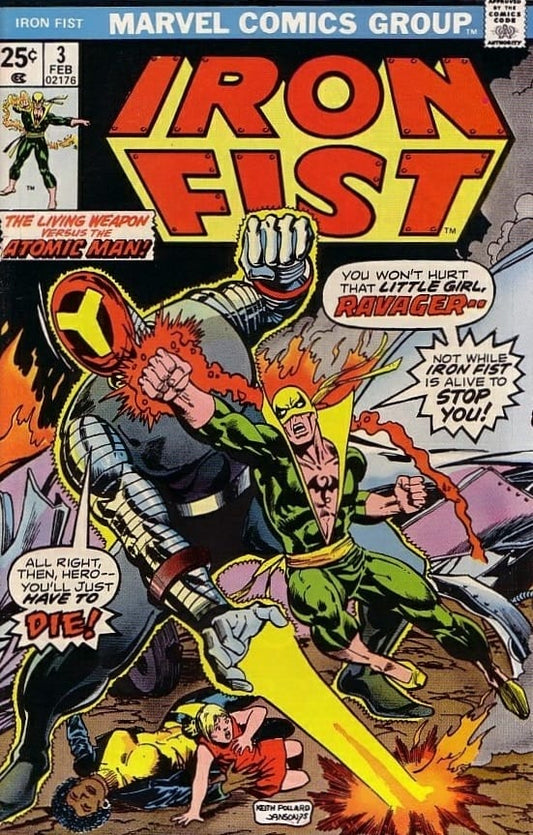 Marvel COMIC BOOK Iron Fist #3 (FN/VF)