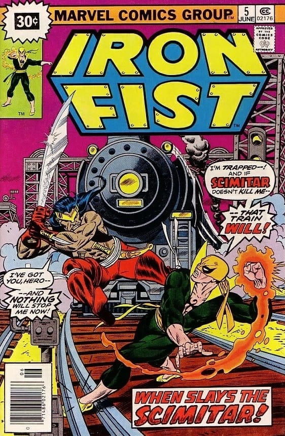 Marvel COMIC BOOK Iron Fist #5 (FN/VF)