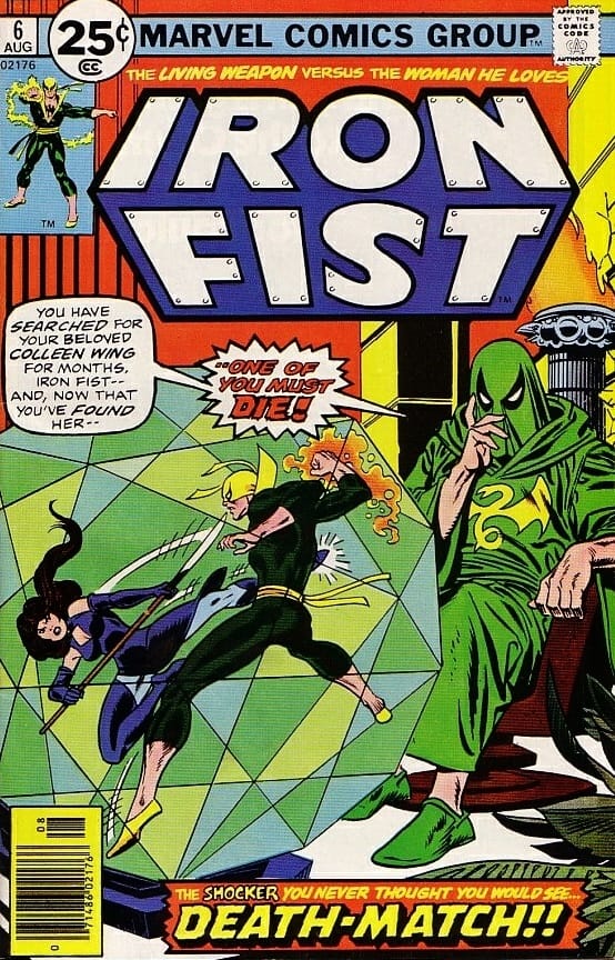 Marvel COMIC BOOK Iron Fist #6 (FN/VF)