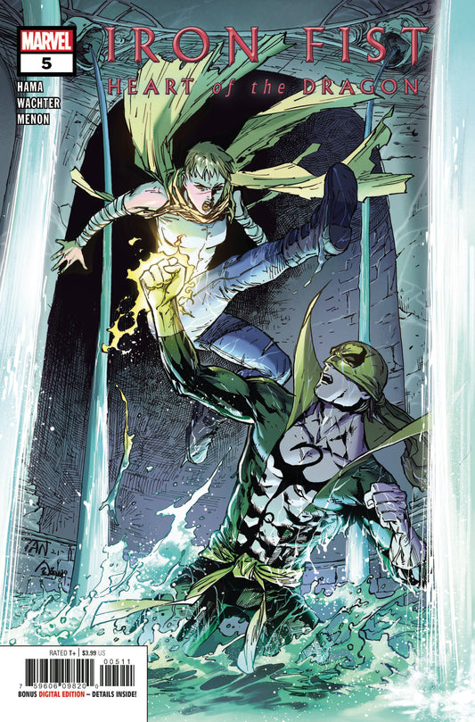 Marvel COMIC BOOK Iron Fist: Heart of the Dragon #5 - CVR A (FN)