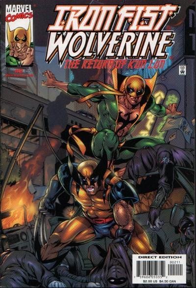 Marvel COMIC BOOK Iron Fist: Wolverine #2