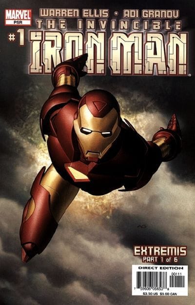 Marvel COMIC BOOK Iron Man #1 CVR A Marvel 2004 VF