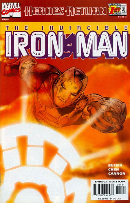 Marvel COMIC BOOK Iron Man #1 - CVR B (VF)