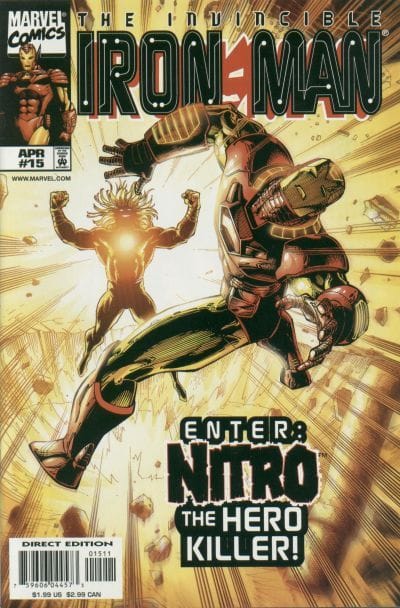 Marvel COMIC BOOK Iron Man #15 (VF)
