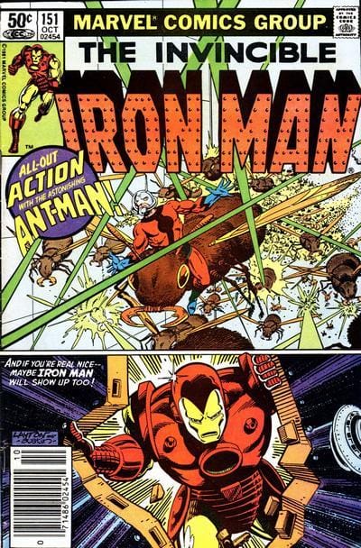 Marvel COMIC BOOK Iron Man #151 - CVR A (VF/NM)