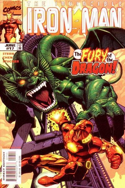 Marvel COMIC BOOK Iron Man #17 (VF)