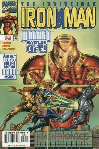 Marvel COMIC BOOK Iron Man #18 (VF)