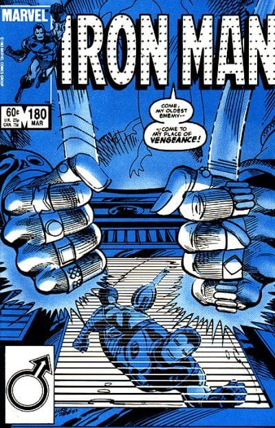 Marvel COMIC BOOK Iron Man #180 - CVR A (VF/NM)