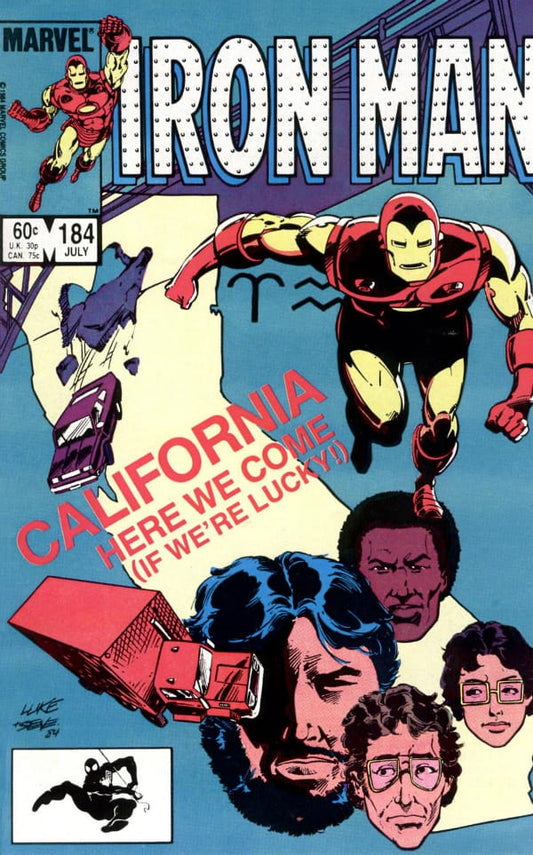 Marvel COMIC BOOK Iron Man #184 - CVR A (VF/NM)