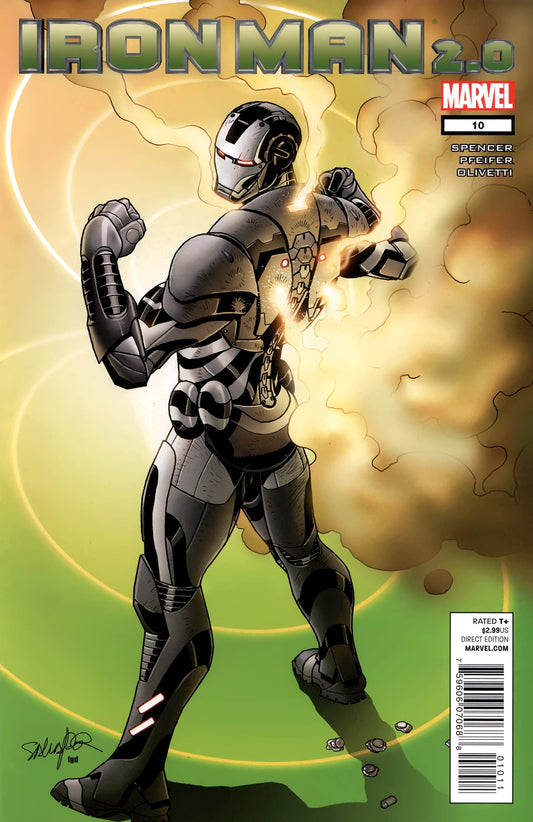 Marvel COMIC BOOK Iron Man 2.0 #10 - CVR A