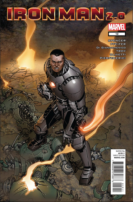 Marvel COMIC BOOK Iron Man 2.0 #12 - CVR A
