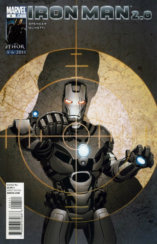 Marvel COMIC BOOK Iron Man 2.0 #4 - CVR A