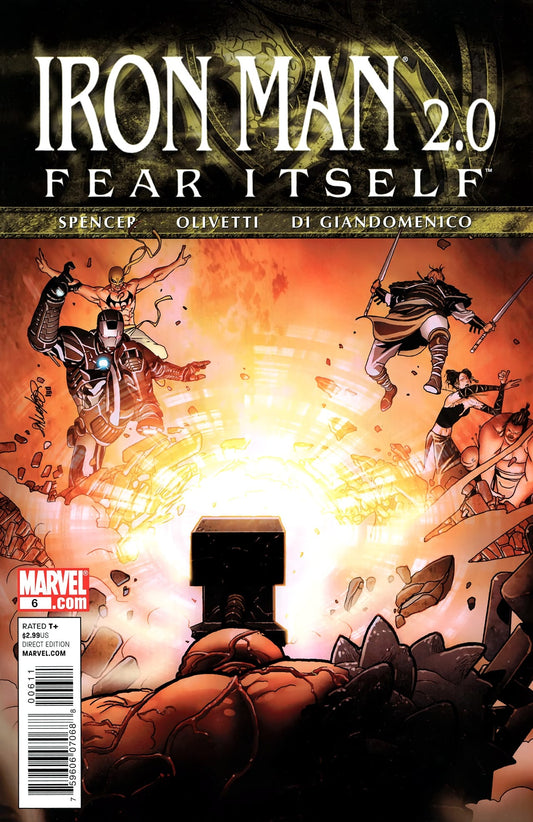 Marvel COMIC BOOK Iron Man 2.0 #6 - CVR A
