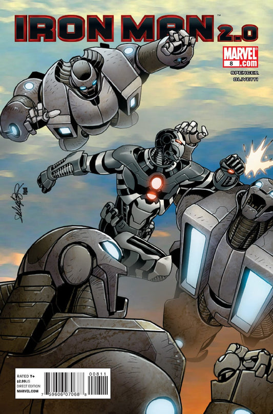 Marvel COMIC BOOK Iron Man 2.0 #8 - CVR A