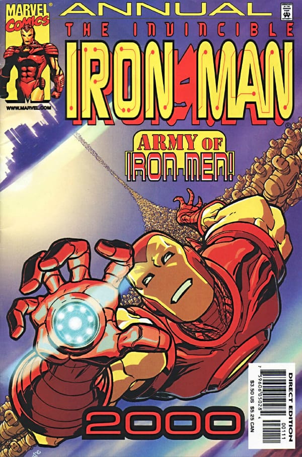 Marvel COMIC BOOK Iron Man 2000 #1 (VF)