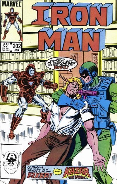 Marvel COMIC BOOK Iron Man #202 - CVR A (FN)