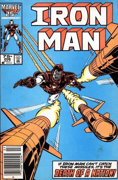 Marvel COMIC BOOK Iron Man #208 - CVR A (FN)