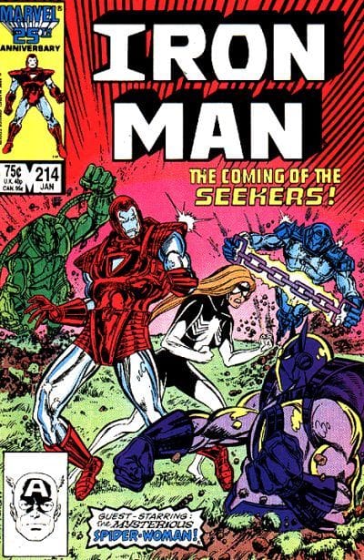 Marvel COMIC BOOK Iron Man #214 - CVR A (FN)