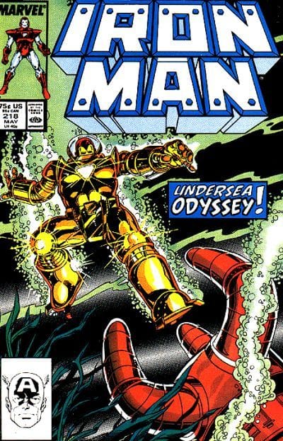 Marvel COMIC BOOK Iron Man #218 - CVR A (FN)