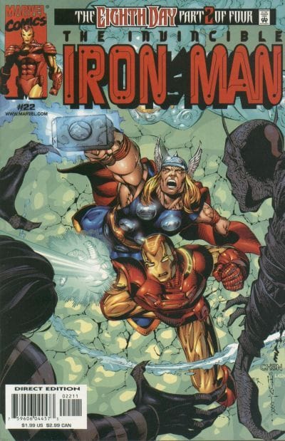 Marvel COMIC BOOK Iron Man #22 (VF)