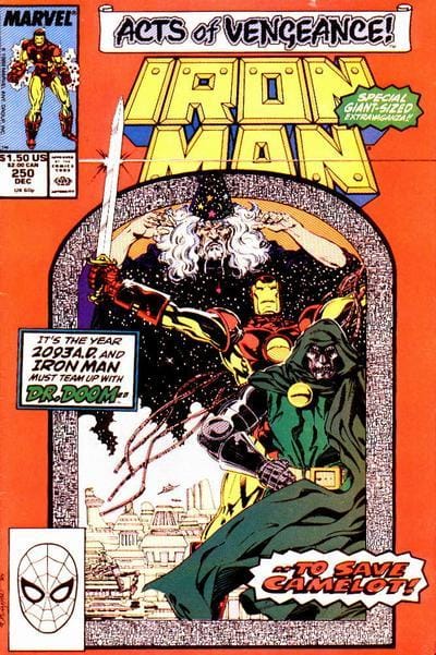 Marvel COMIC BOOK Iron Man #250 - CVR A (FN)