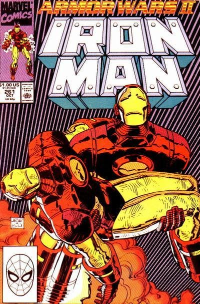 Marvel COMIC BOOK Iron Man #261 - CVR A (FN)