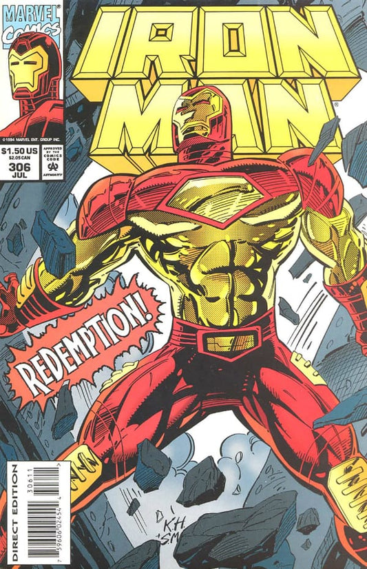 Marvel COMIC BOOK Iron Man #306 - CVR A (FN)
