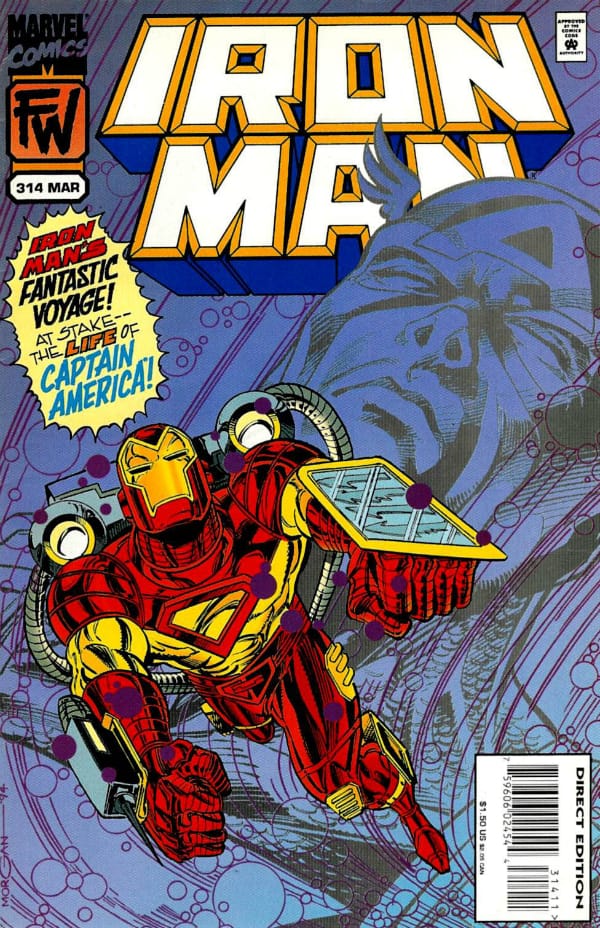 Marvel COMIC BOOK Iron Man #314 - CVR A (FN)