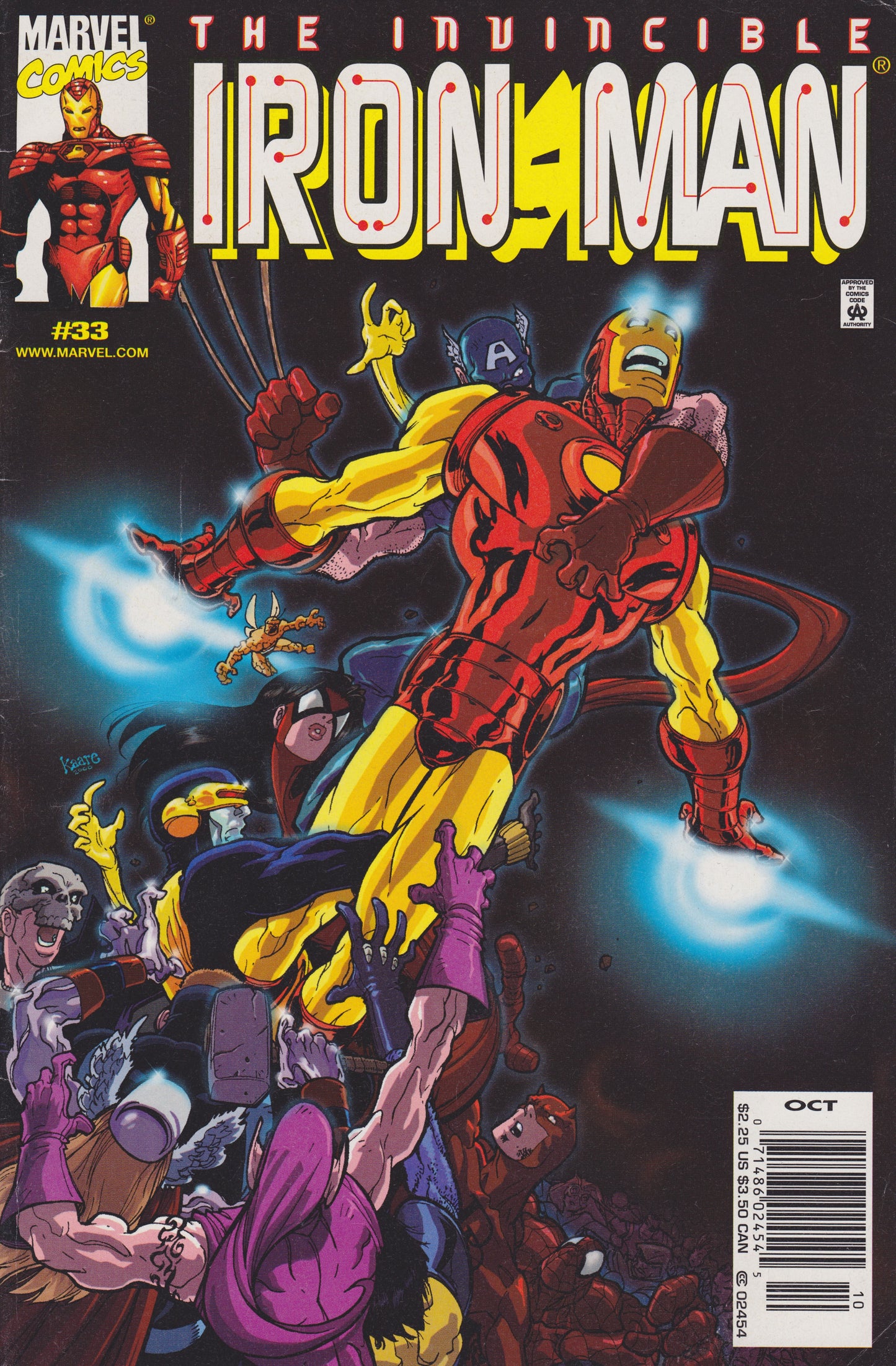 Marvel COMIC BOOK Iron Man #33 (VF)