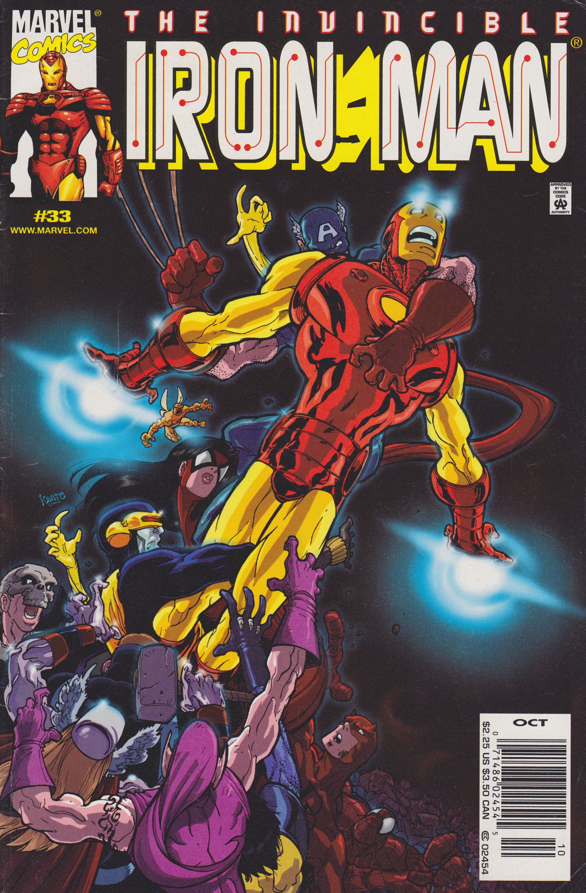 Marvel COMIC BOOK Iron Man #33 (VF)