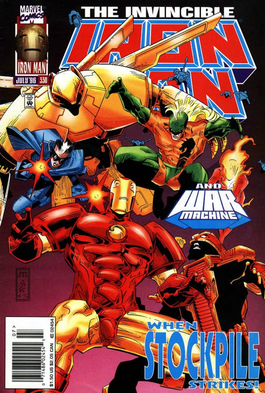 Marvel COMIC BOOK Iron Man #330 - CVR A (FN)