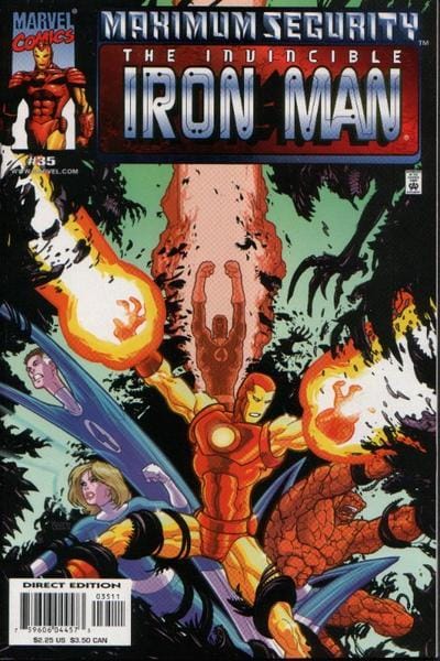 Marvel COMIC BOOK Iron Man #35 (VF)