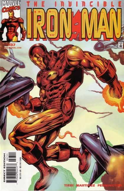 Marvel COMIC BOOK Iron Man #37 (VF)