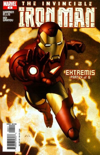Marvel COMIC BOOK Iron Man #4 CVR A Marvel 2005 VF