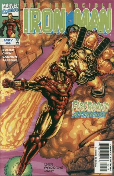 Marvel COMIC BOOK Iron Man #4 (VF)
