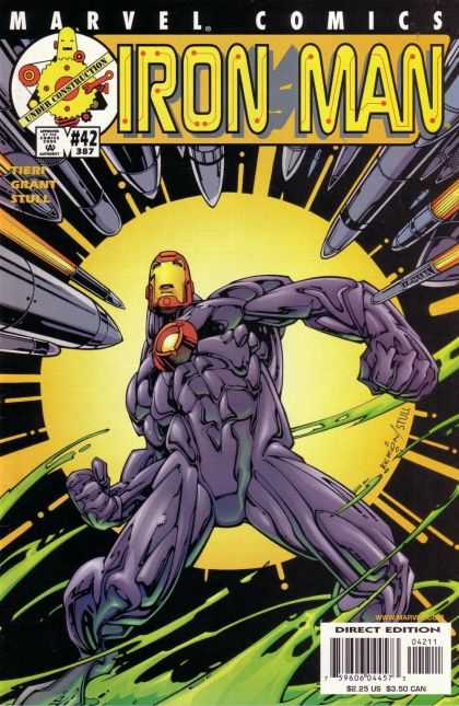 Marvel COMIC BOOK Iron Man #42 (VF)