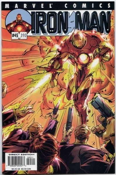 Marvel COMIC BOOK Iron Man #45 (VF)