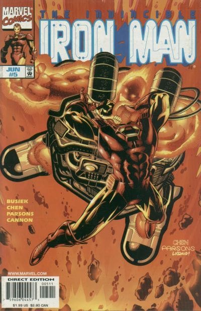 Marvel COMIC BOOK Iron Man #5 (VF)