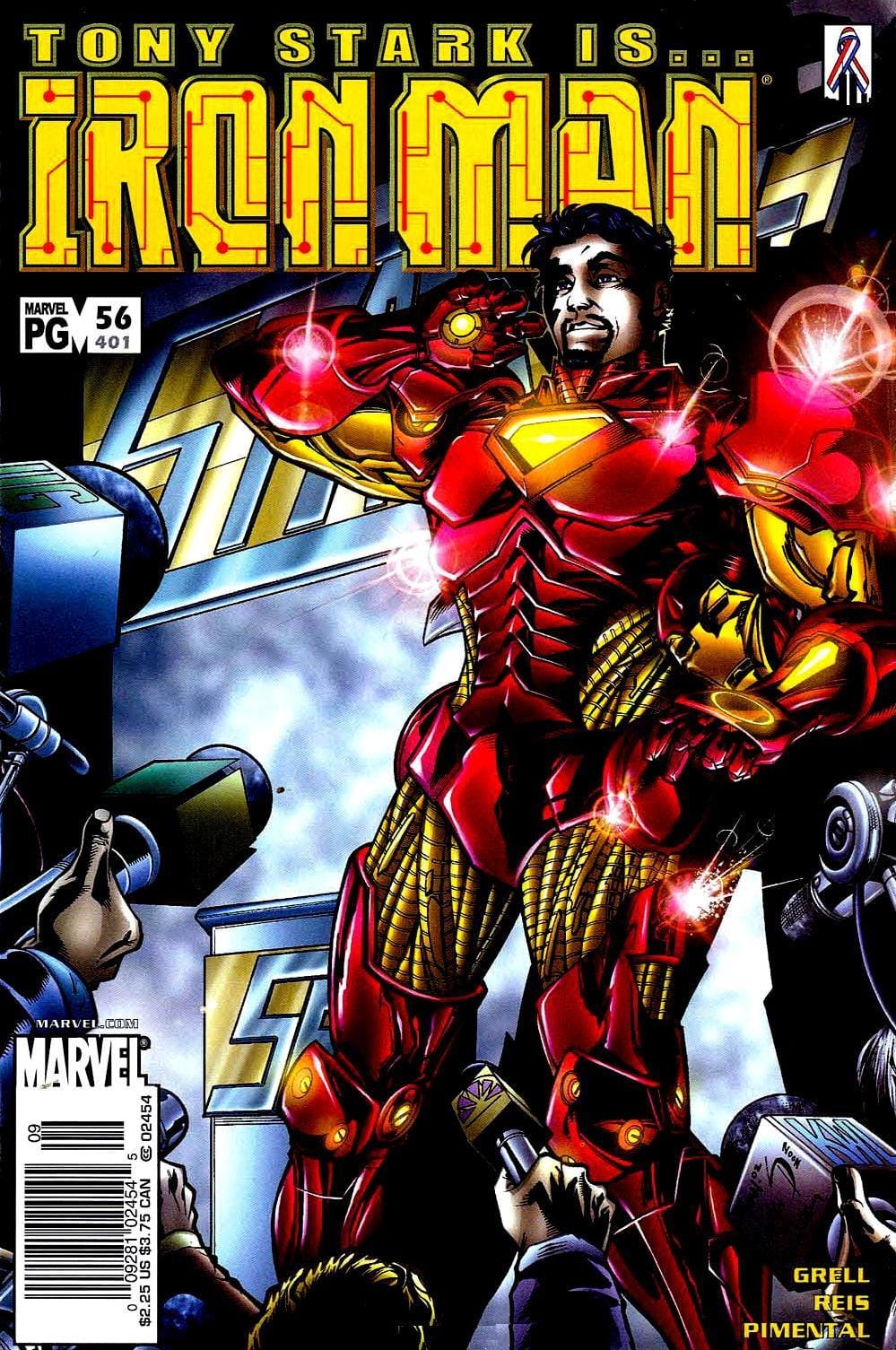 Marvel COMIC BOOK Iron Man #56 (VF)