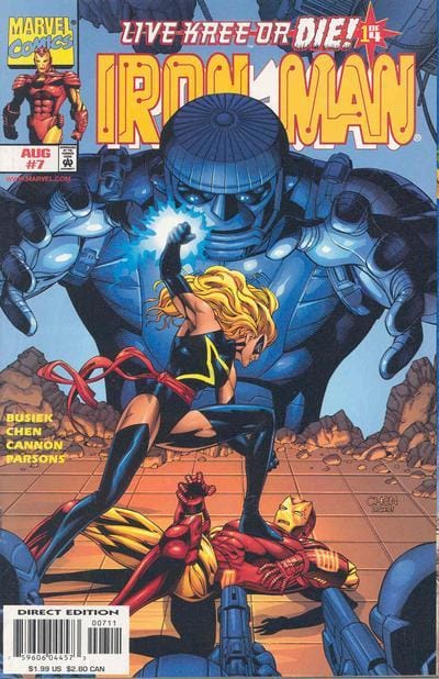 Marvel COMIC BOOK Iron Man #7 (VF)
