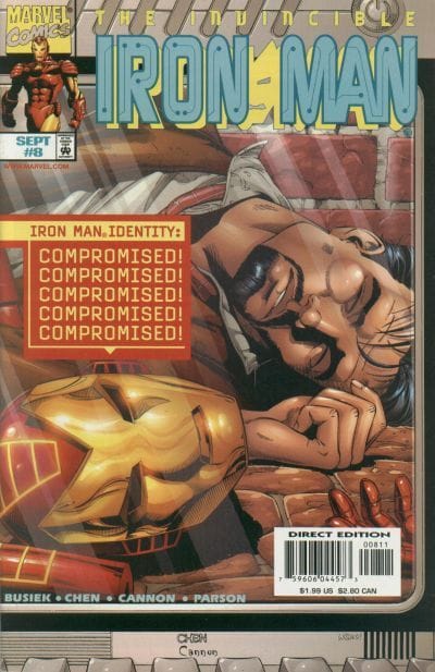Marvel COMIC BOOK Iron Man #8 (VF)