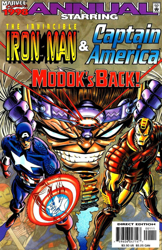 Marvel COMIC BOOK Iron Man / Captain America '98 #1 (VF)