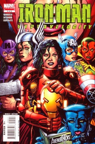 Marvel COMIC BOOK Iron Man: Hypervelocity #5 (VF/NM)