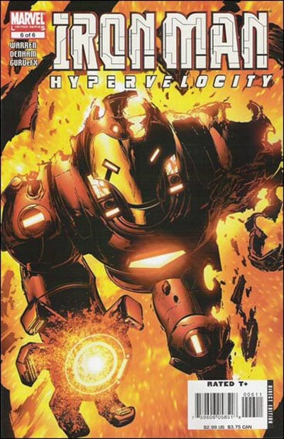 Marvel COMIC BOOK Iron Man: Hypervelocity #6 (VF/NM)