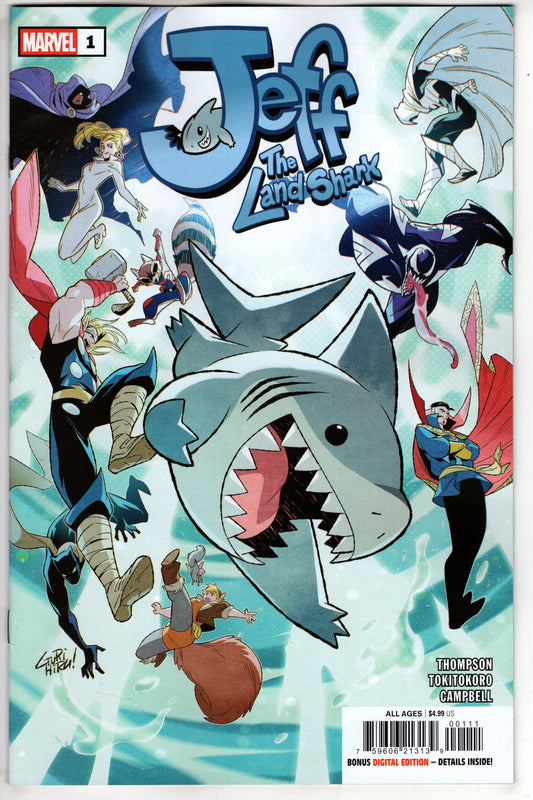 Marvel COMIC BOOK JEFF THE LAND SHARK #1