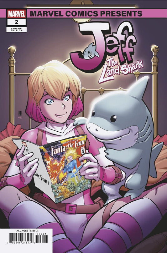 Marvel COMIC BOOK JEFF THE LAND SHARK #2 PACO MEDINA MARVEL COMICS PRESENTS VARIANT